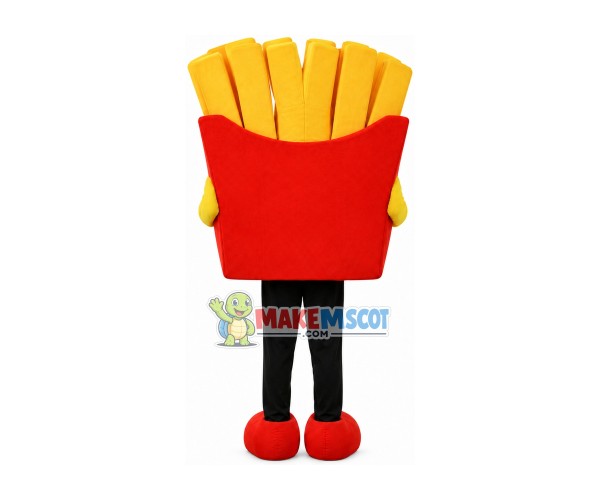 Pack of Fragrant Thick French Fries Mascot Costume Pack of Fragrant Thick French Fries Mascot Costume