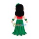 Minority Long-haired Girl Mascot Costume For Festival Minority Long-haired Girl Mascot Costume For Festival