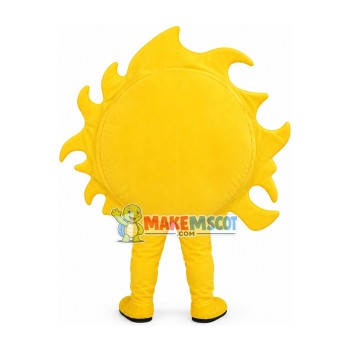 The Gorgeous Sun Wearing Blindfold Mascot Costume The Gorgeous Sun Wearing Blindfold Mascot Costume
