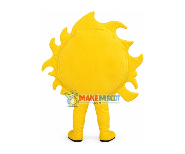The Gorgeous Sun Wearing Blindfold Mascot Costume The Gorgeous Sun Wearing Blindfold Mascot Costume