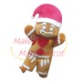 Christmas Baked Gingerbread Man Mascot Costume