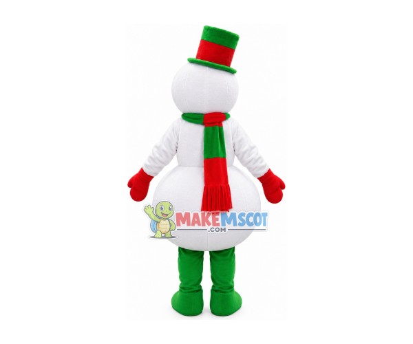 Adult Style Snowman Mascot Costume for Christmas Party Adult Style Snowman Mascot Costume for Christmas Party