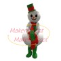 Adult Style Snowman Mascot Costume for Christmas Party