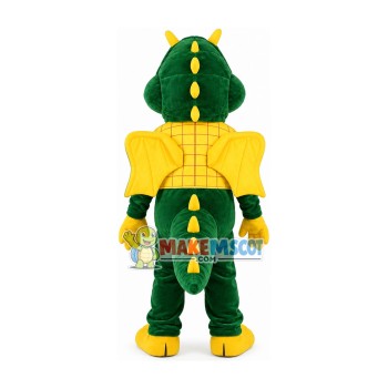 Innovative Crocodile With Wings Mascot Costume