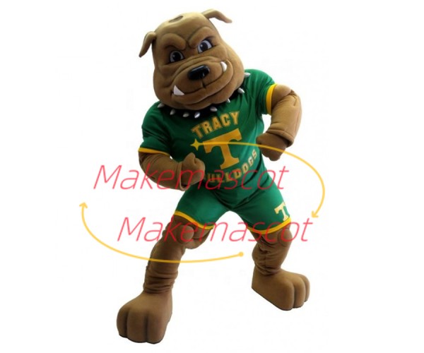 Hale Bulldog of The College Basketball Team Mascot Costume Hale Bulldog of The College Basketball Team Mascot Costume