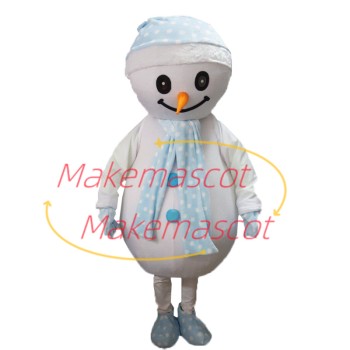 Lovely Baby Snowman of Christmas Mascot Costume