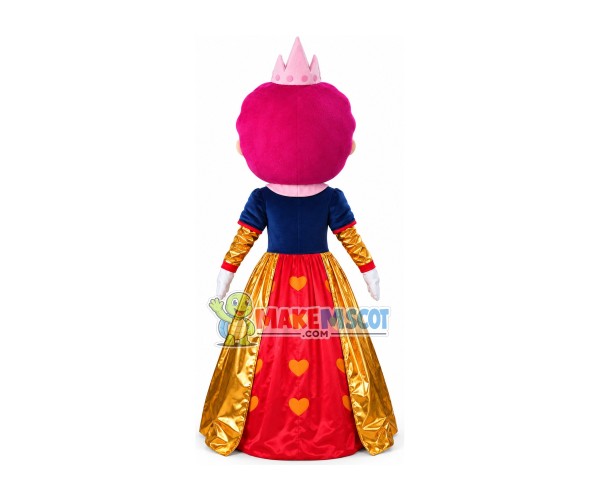 Vicious Queen Mascot Adult Cartoon Costume Vicious Queen Mascot Adult Cartoon Costume