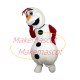 Passionate Christmas Snowman Olaf Mascot Costume