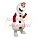 Passionate Christmas Snowman Olaf Mascot Costume