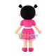 Short Hair Baby Girl With Hairpin Mascot Costume Short Hair Baby Girl With Hairpin Mascot Costume