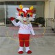 Festive Red Chinese Dragon Mascot Costume Festive Red Chinese Dragon Mascot Costume