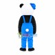 Mignon Panda Couple In Nature Mascot Costume Mignon Panda Couple In Nature Mascot Costume
