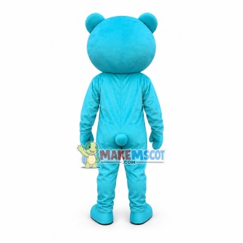 Walking Style Light Blue Rilakkuma Mascot Costume