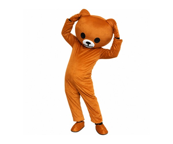 Lifesome Interesting Cartoon Brown Bear Mascot Costume Lifesome Interesting Cartoon Brown Bear Mascot Costume