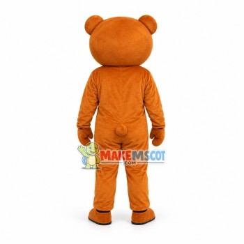 Lifesome Interesting Cartoon Brown Bear Mascot Costume