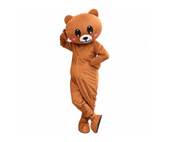 Lifesome Interesting Cartoon Brown Bear Mascot Costume Lifesome Interesting Cartoon Brown Bear Mascot Costume