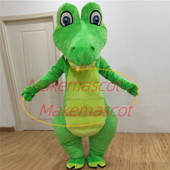 Adult Fancy Dinosaur With Sharp Teeth Mascot Costume