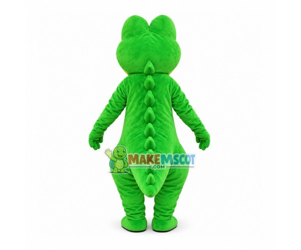 Adult Fancy Dinosaur With Sharp Teeth Mascot Costume Adult Fancy Dinosaur With Sharp Teeth Mascot Costume
