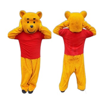 Irritating Winnie the Pooh Cartoon Mascot Costume Irritating Winnie the Pooh Cartoon Mascot Costume