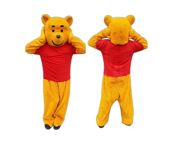 Irritating Winnie the Pooh Cartoon Mascot Costume Irritating Winnie the Pooh Cartoon Mascot Costume