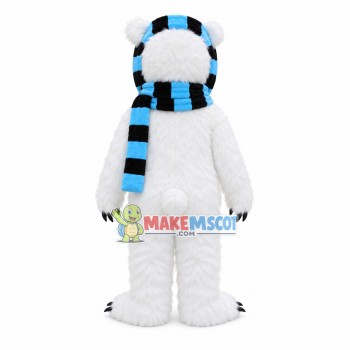 Horrible Long-haired Violent Bear Mascot Costume