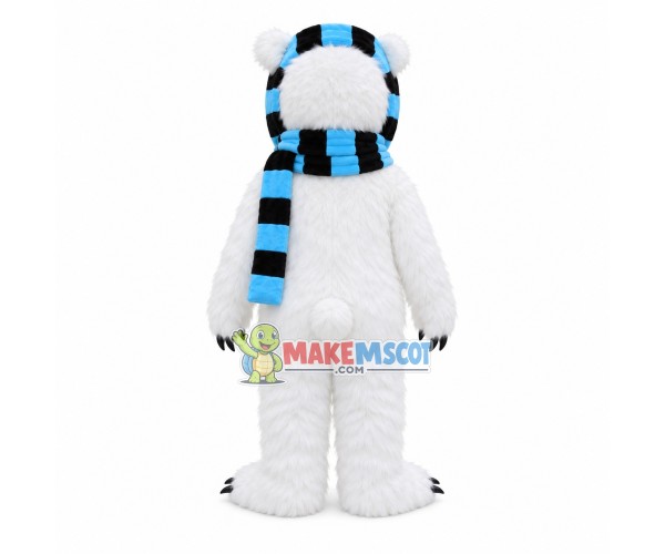 Horrible Long-haired Violent Bear Mascot Costume Horrible Long-haired Violent Bear Mascot Costume