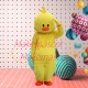Colored Little Duck Mascot Fashion Cartoon Costume Colored Little Duck Mascot Fashion Cartoon Costume