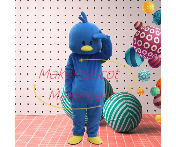 Colored Little Duck Mascot Fashion Cartoon Costume Colored Little Duck Mascot Fashion Cartoon Costume