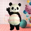 Soft Lightweight Adult Panda Mascot Costume