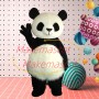 Soft Lightweight Adult Panda Mascot Costume