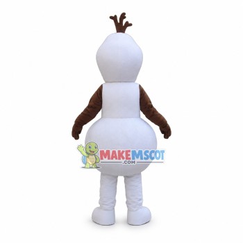 The Optimistic Snowman Olaf Mascot Costume