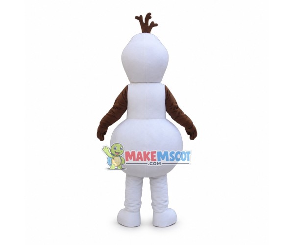 The Optimistic Snowman Olaf Mascot Costume The Optimistic Snowman Olaf Mascot Costume