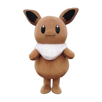 Mild Pokemon Eevee Cartoon Mascot Costume Mild Pokemon Eevee Cartoon Mascot Costume