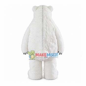 Soft Plush Polar Bear Mascot Adult Costume Soft Plush Polar Bear Mascot Adult Costume