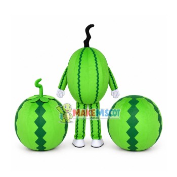 Different Version of Cartoon Watermelon Mascot Costume Different Version of Cartoon Watermelon Mascot Costume