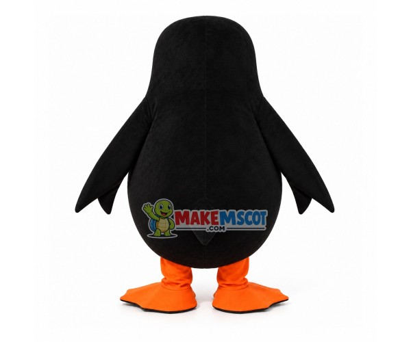 The Penguin Skipper of Madagascar Mascot Costume The Penguin Skipper of Madagascar Mascot Costume