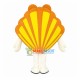 Beautiful Beach Shell Cartoon Mascot Costume Beautiful Beach Shell Cartoon Mascot Costume
