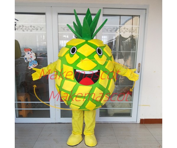 Pineapple With Uneven Surface Mascot Costume