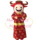Auspicious Cattle Mascot Costume For New Year Party Auspicious Cattle Mascot Costume For New Year Party