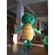 Shiny Eyes Dragon Baby Cartoon Mascot Costume Shiny Eyes Dragon Baby Cartoon Mascot Costume