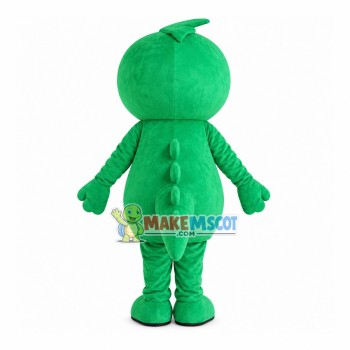 Shiny Eyes Dragon Baby Cartoon Mascot Costume Shiny Eyes Dragon Baby Cartoon Mascot Costume