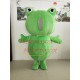 Chirping Pocket Frog Mascot Cartoon Costume Chirping Pocket Frog Mascot Cartoon Costume
