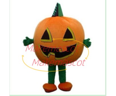 Halloween Pumpkin Lantern Mascot Costume