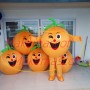 Adult Interesting Cartoon Orange Mascot Costume