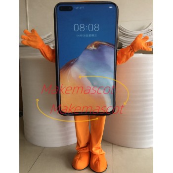 Android Phone In Boot State Mascot Costume Android Phone In Boot State Mascot Costume