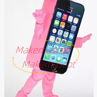 Walking Style iPhone Mascot Costume for Adult