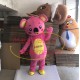 Customized Lively Pink Koala Mascot Costume Customized Lively Pink Koala Mascot Costume