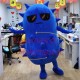 Cartoon Bacteria With Raised Surface Mascot Costume