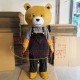 Rilakkuma In The Plaid Shirt Cartoon Mascot Costume Rilakkuma In The Plaid Shirt Cartoon Mascot Costume