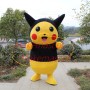 Convivial Pikachu Mascot Costume With Headband